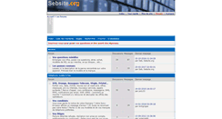 Desktop Screenshot of forum.sebsite.org